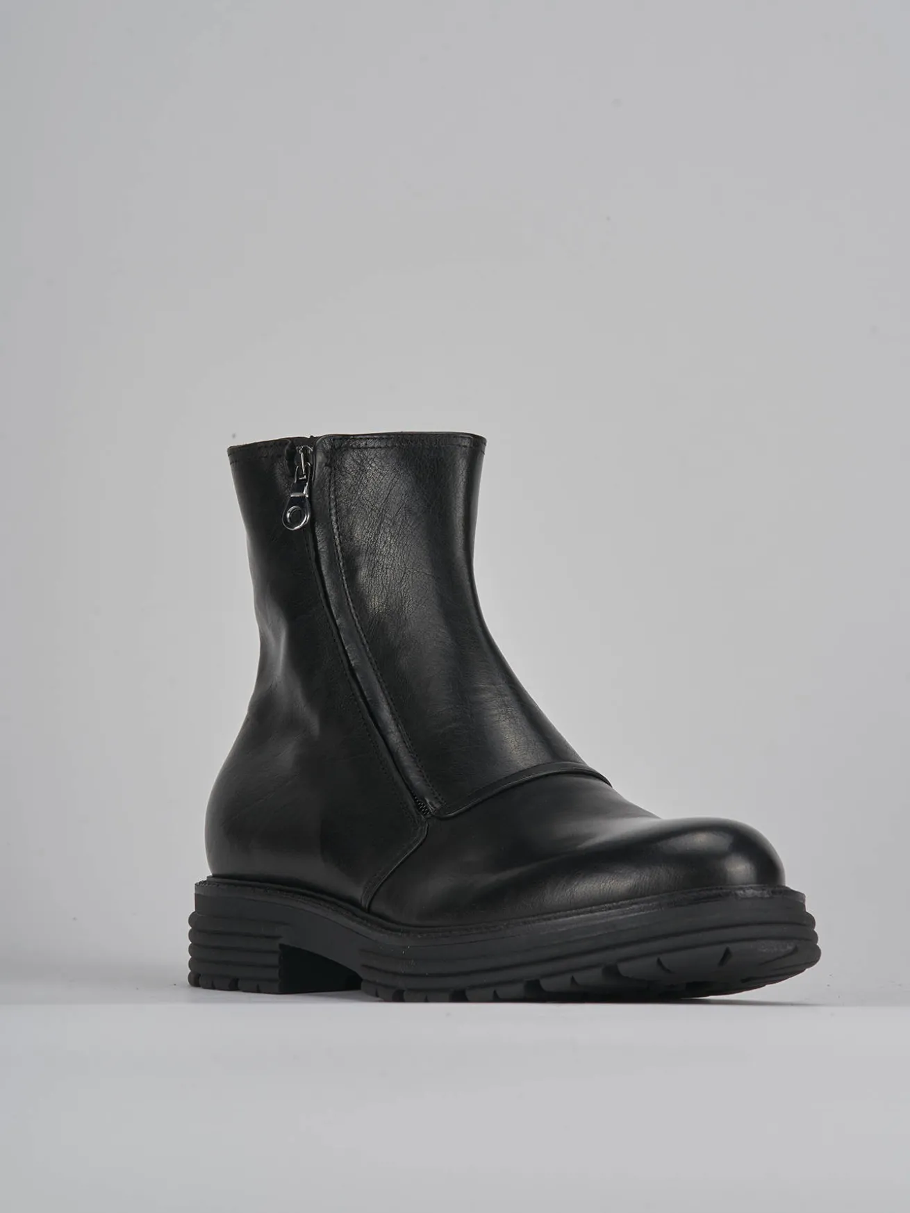 Stivaletti pelle nero