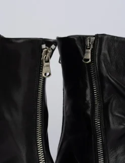 Stivaletti pelle nero