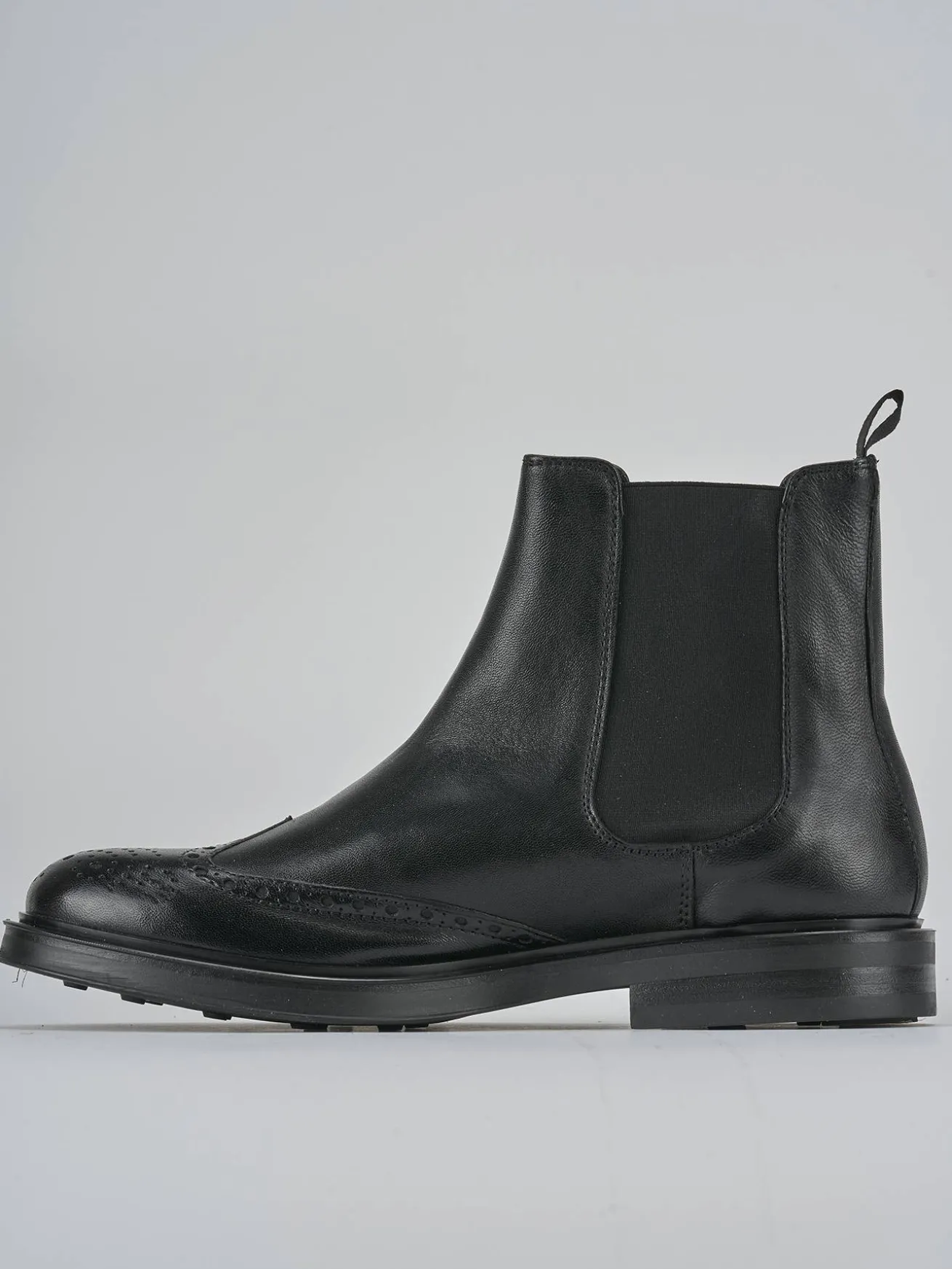 Stivaletti pelle nero