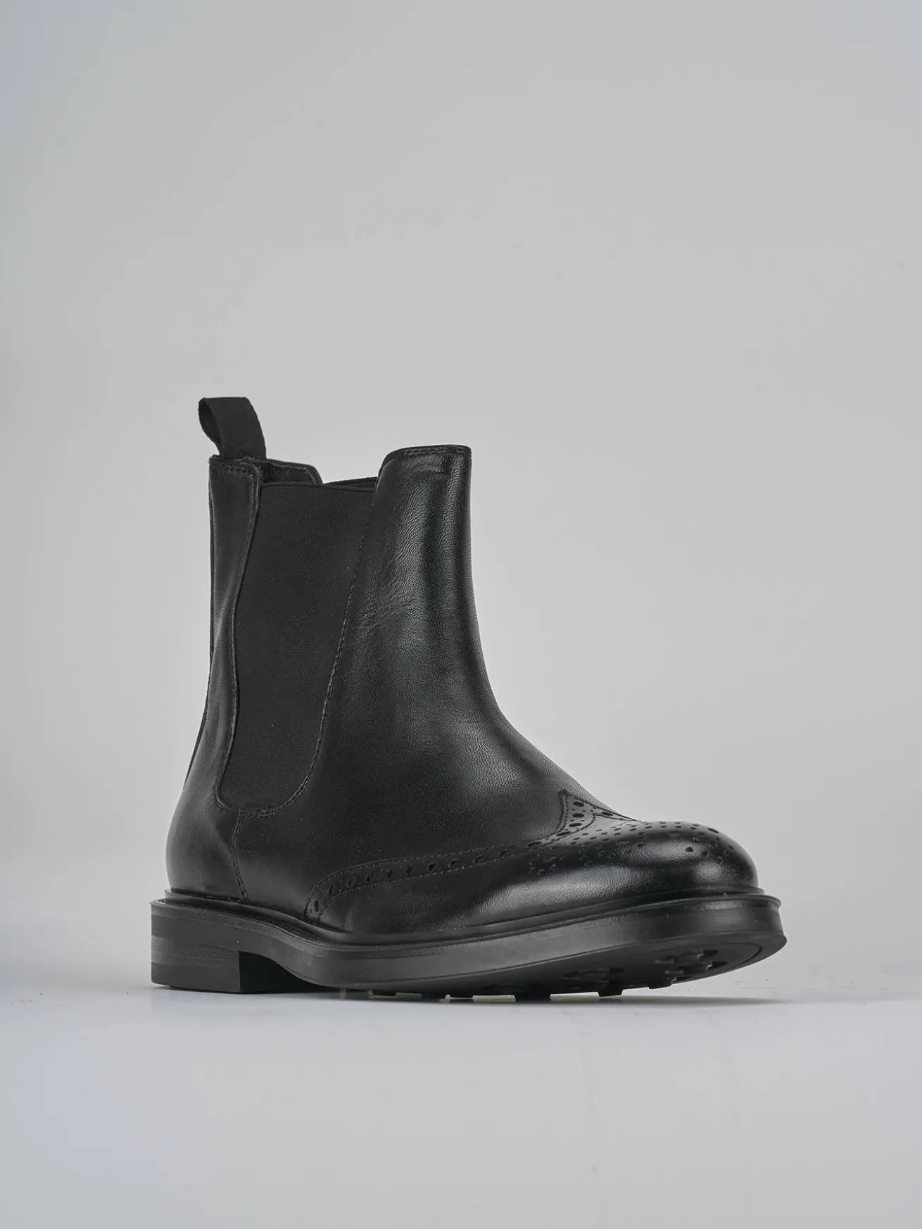 Stivaletti pelle nero