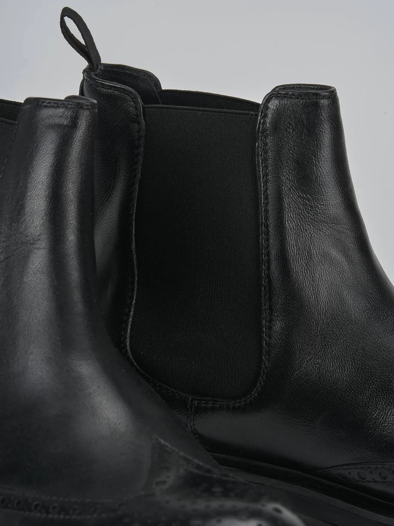 Stivaletti pelle nero