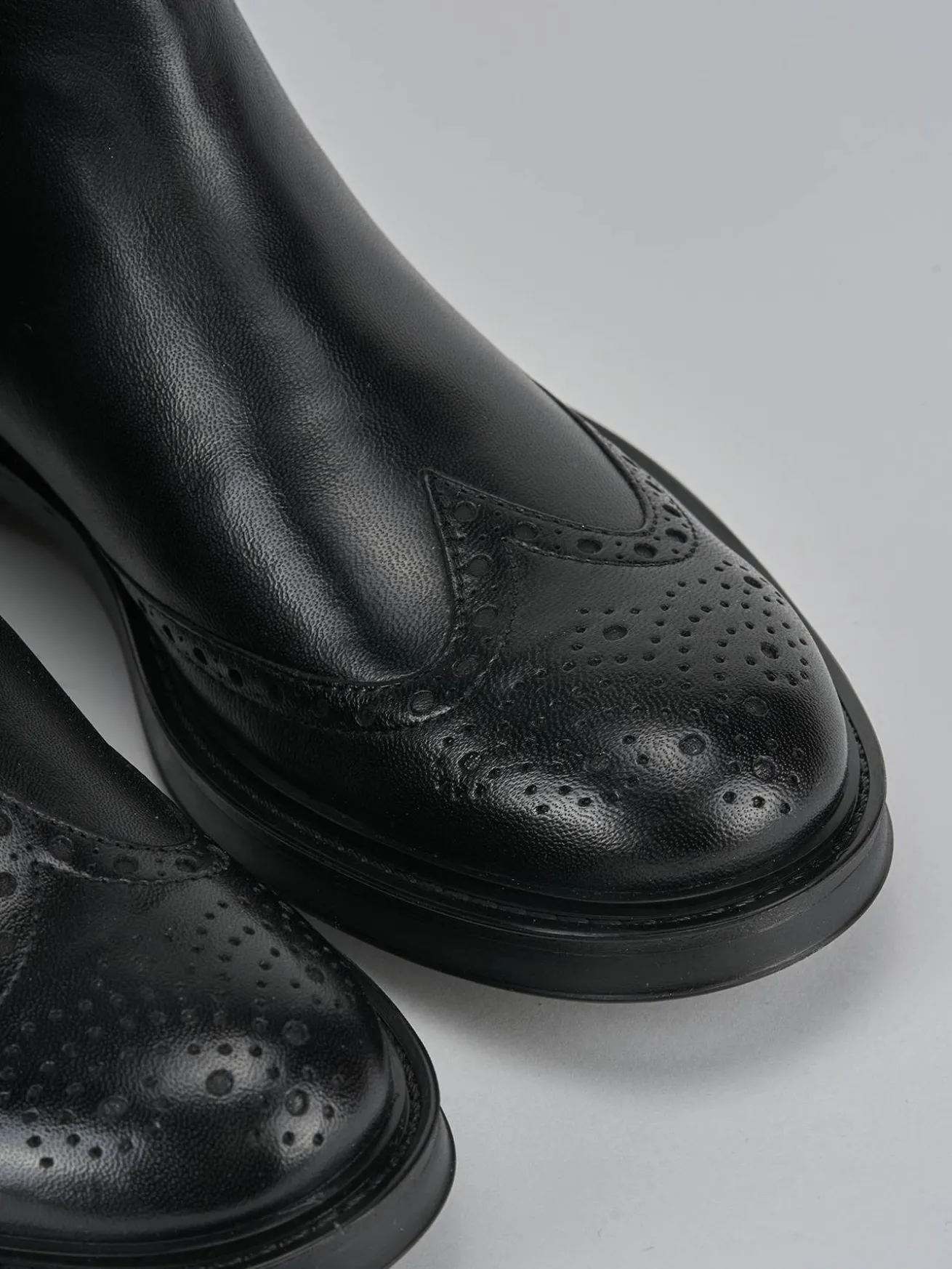 Stivaletti pelle nero