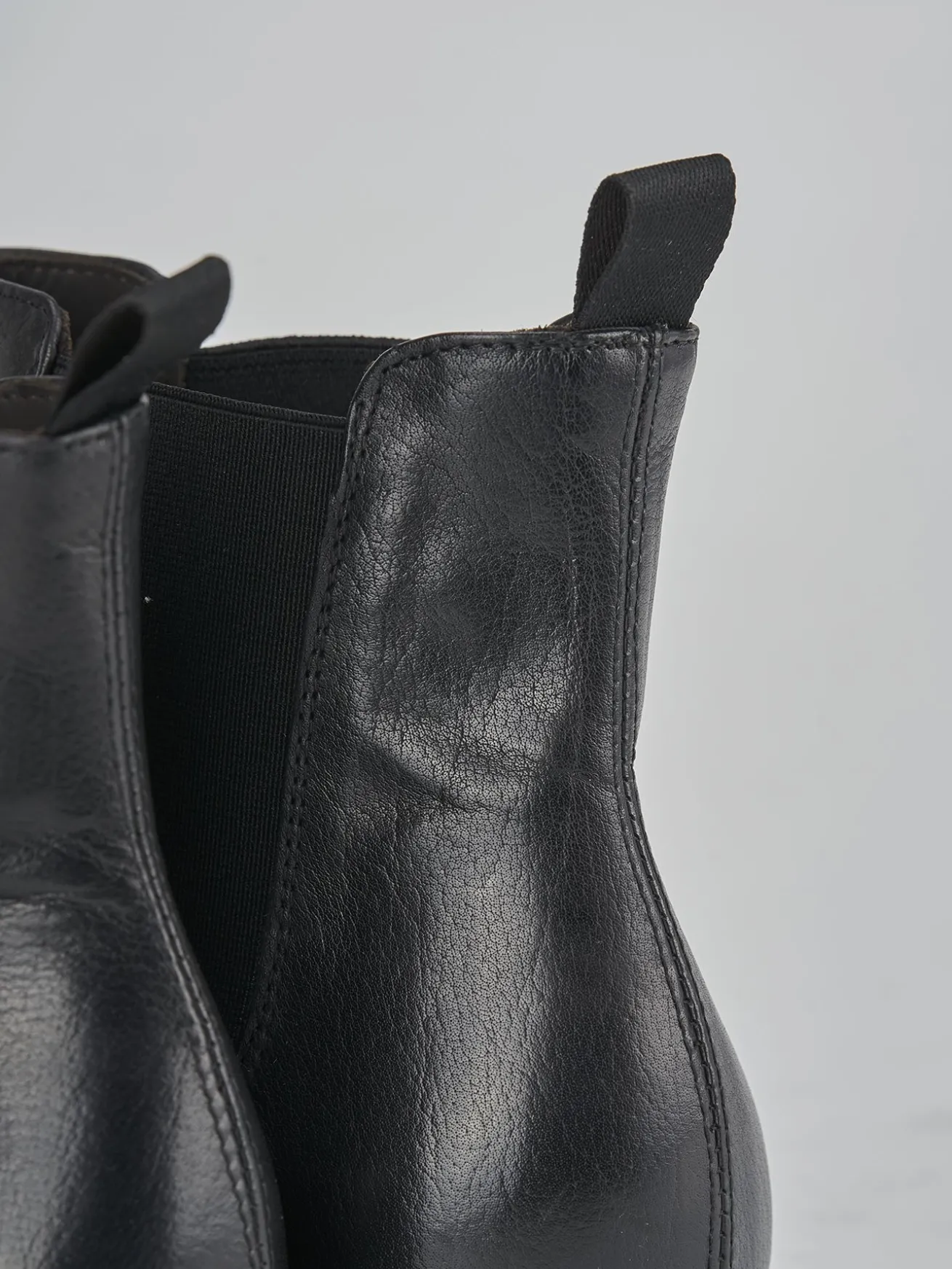 Stivaletti pelle nero