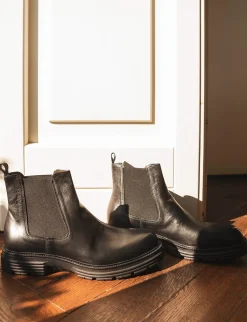 Stivaletti pelle nero