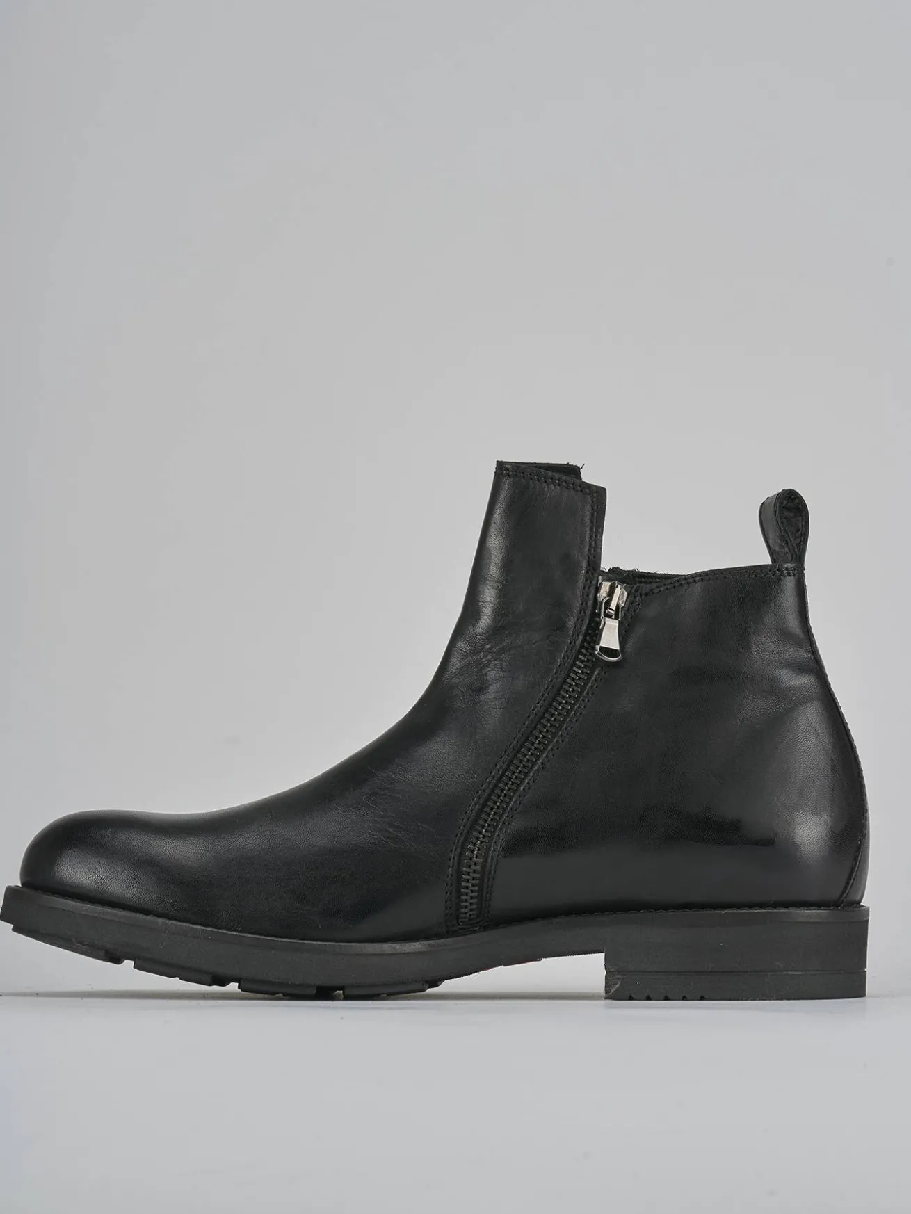 Stivaletti pelle nero