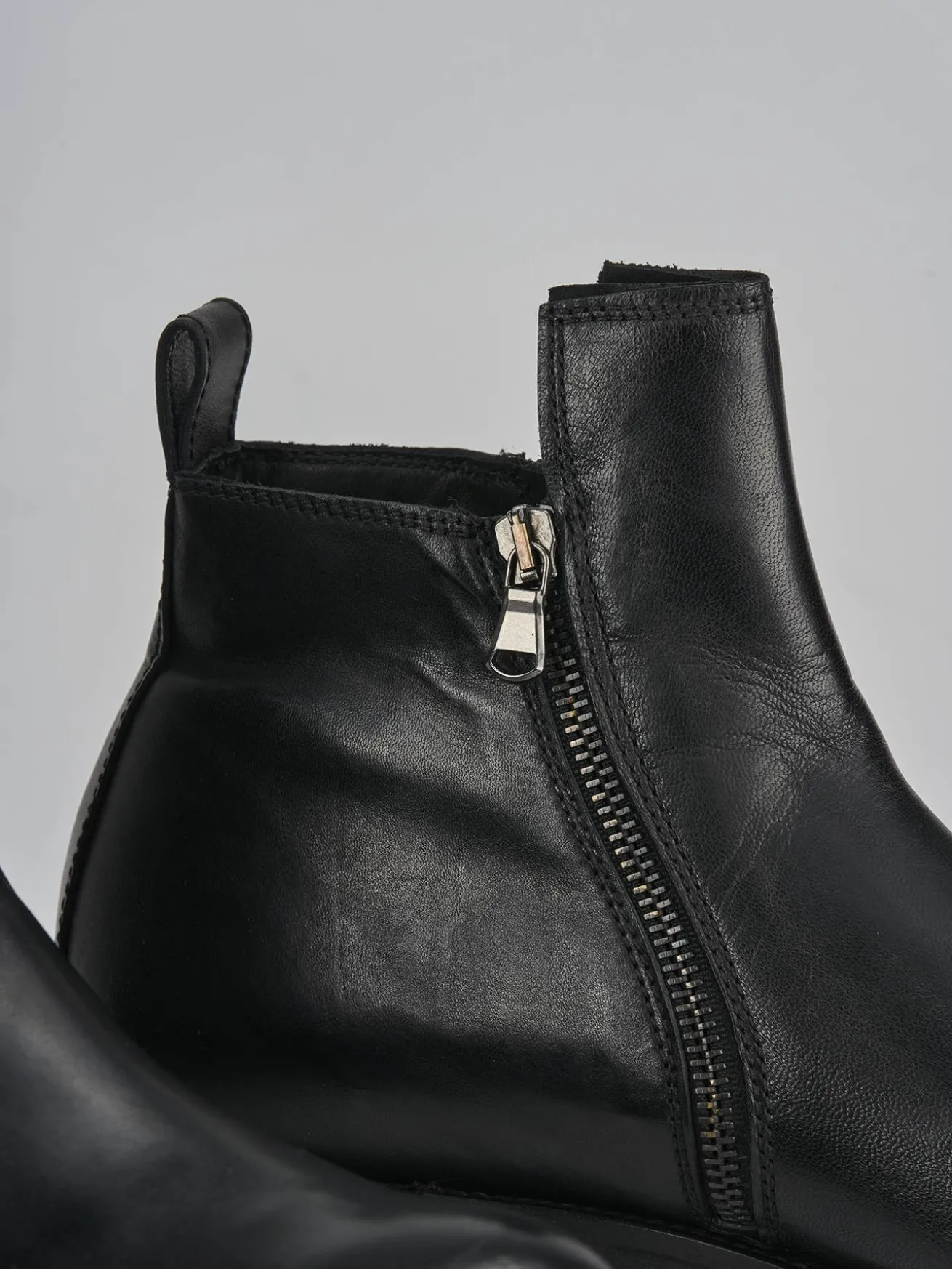 Stivaletti pelle nero