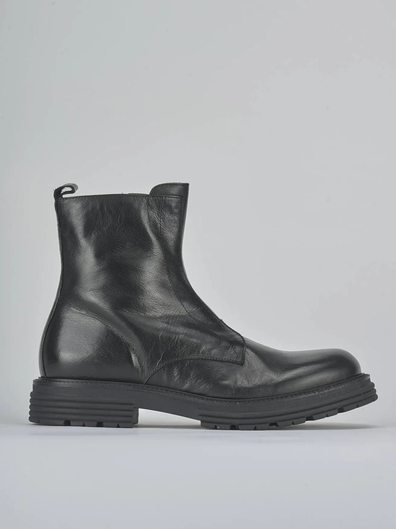 Stivaletti pelle nero