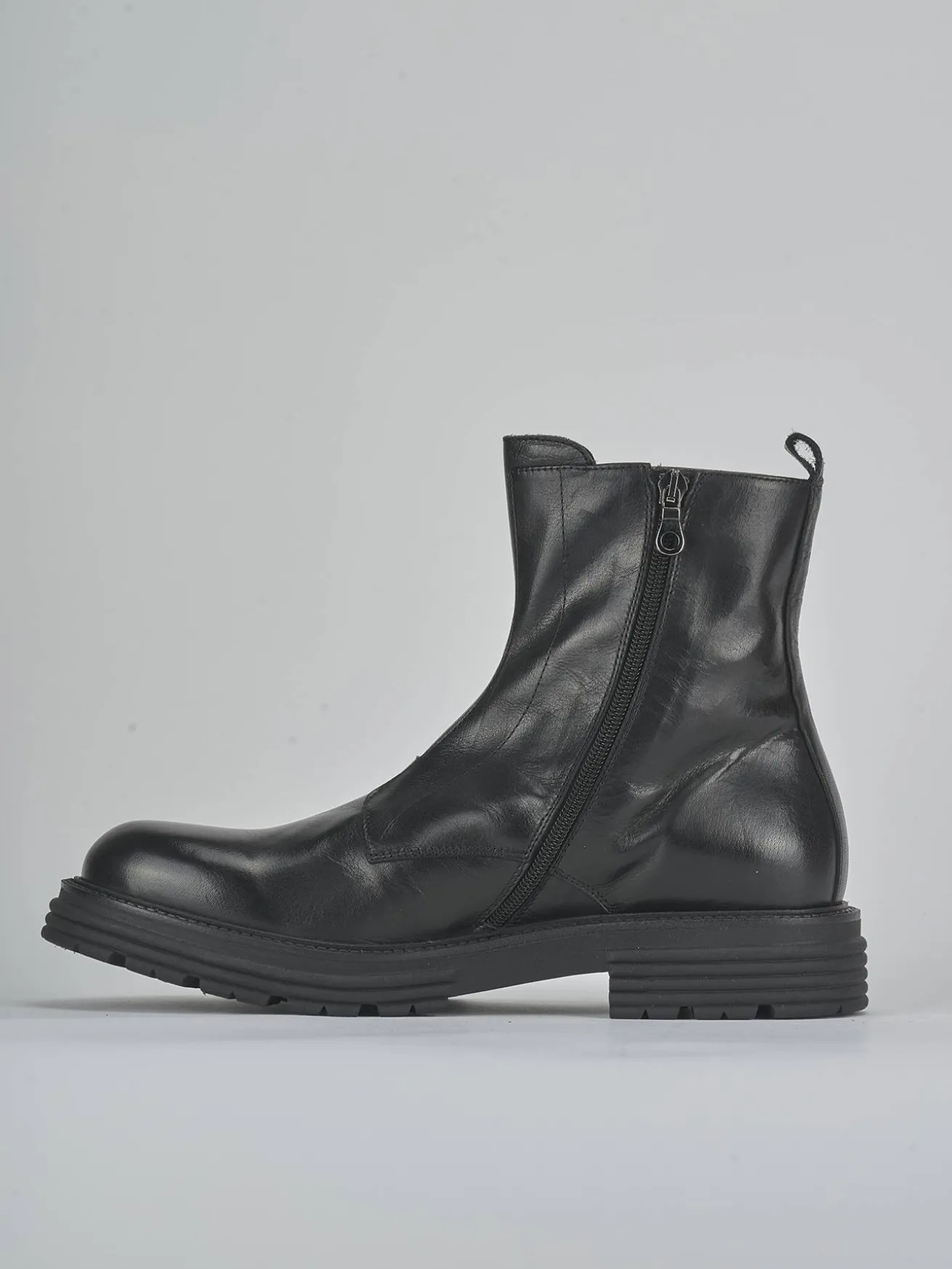 Stivaletti pelle nero