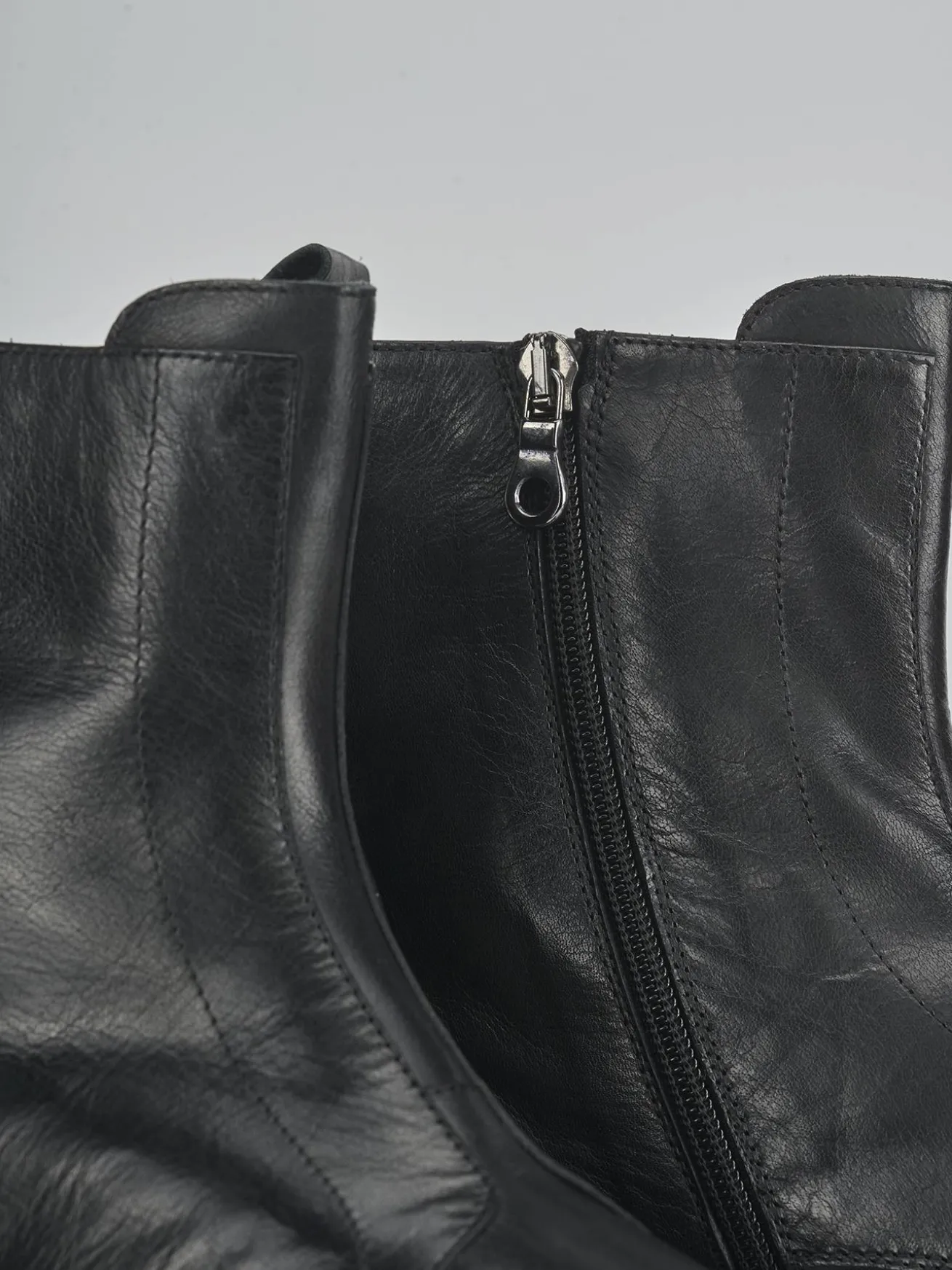 Stivaletti pelle nero