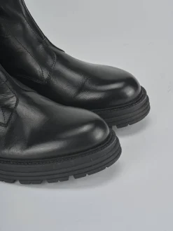 Stivaletti pelle nero