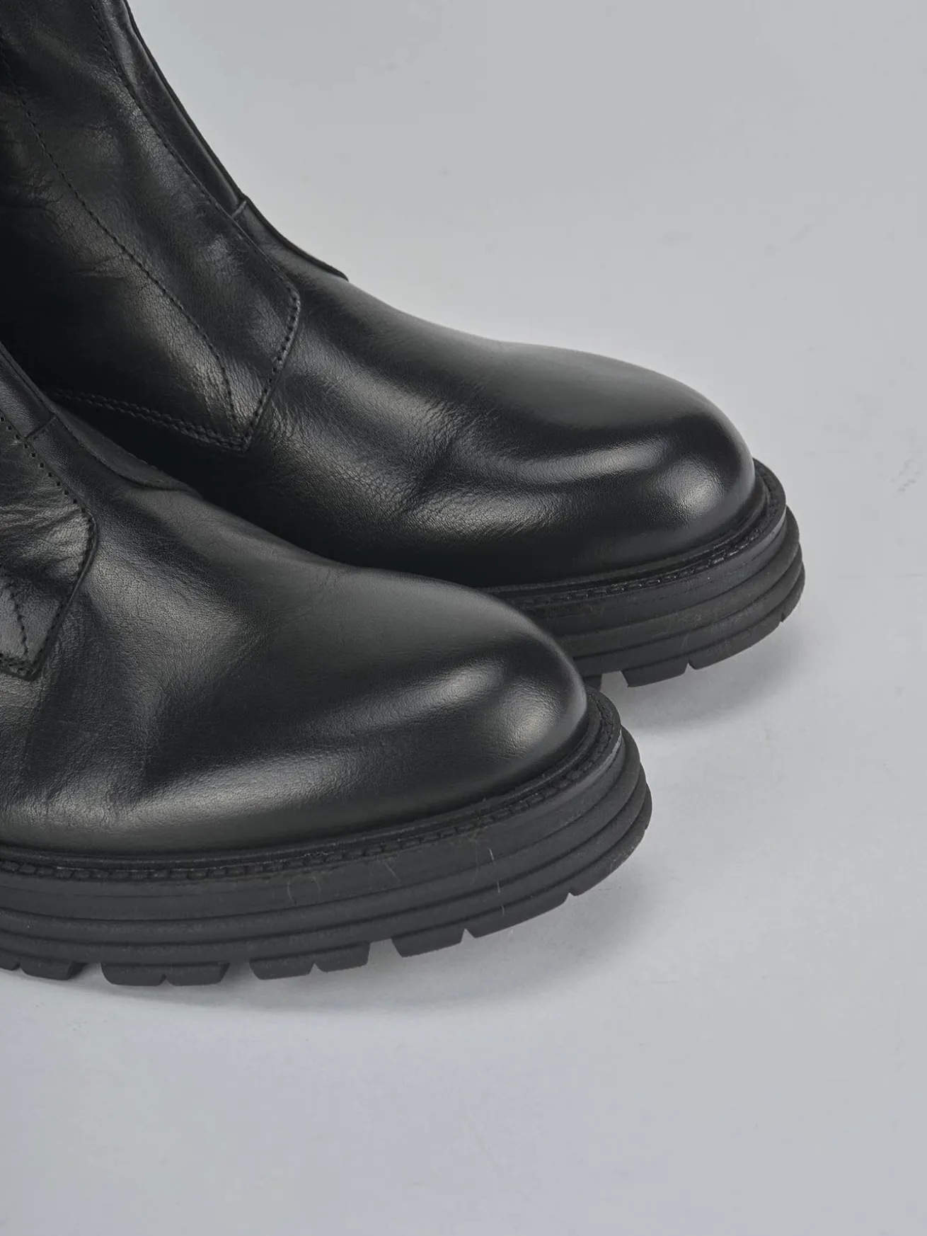 Stivaletti pelle nero