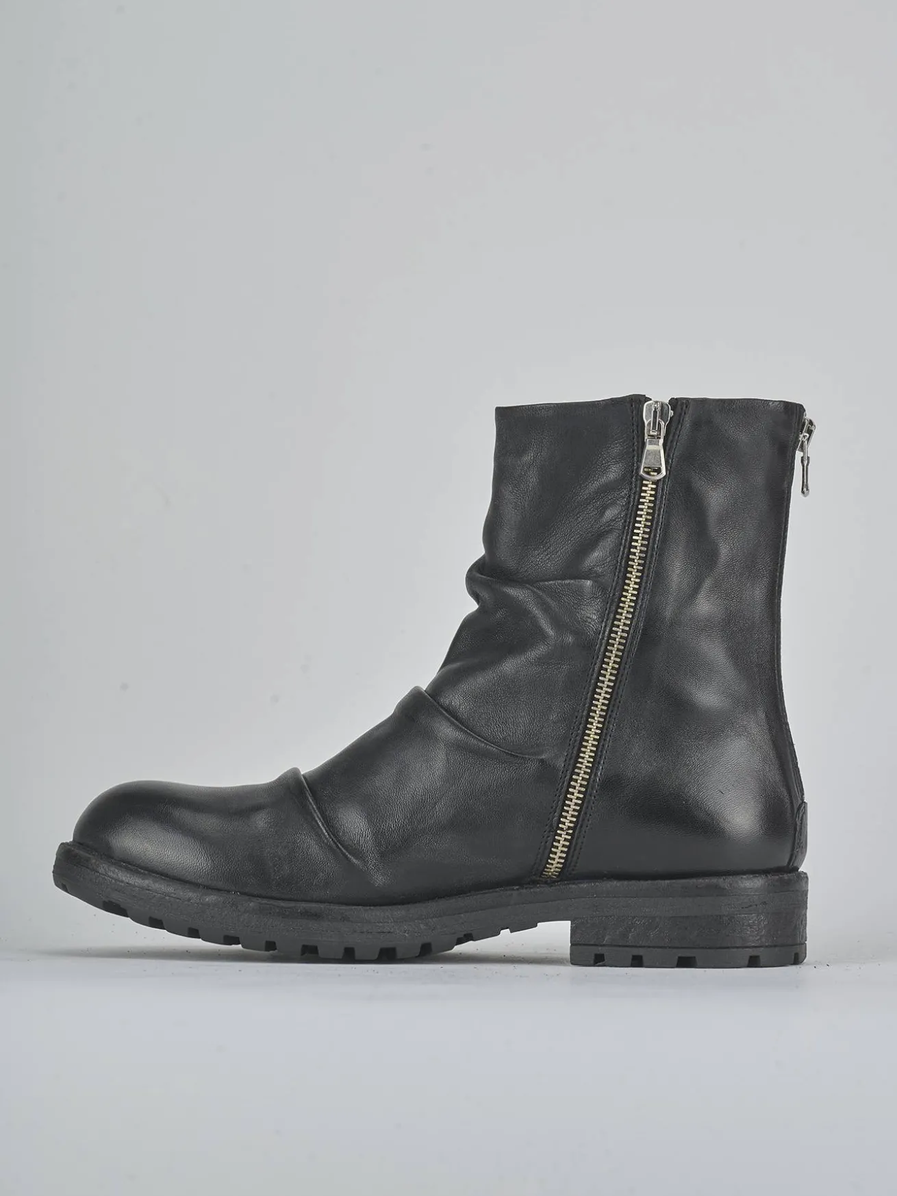 Stivaletti pelle nero