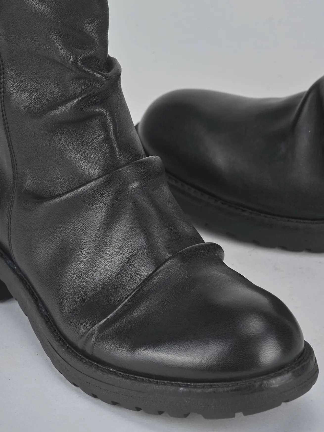 Stivaletti pelle nero