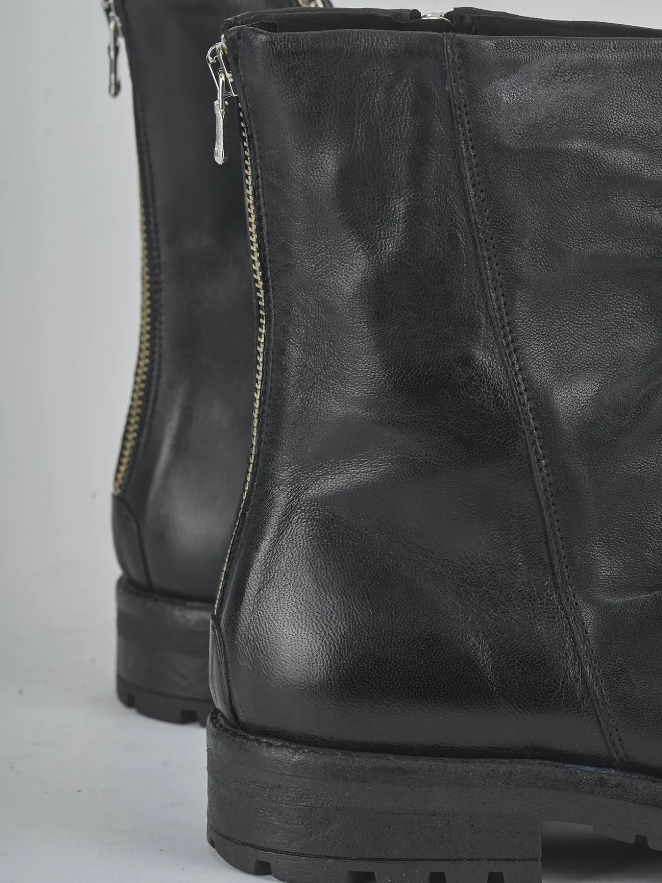 Stivaletti pelle nero