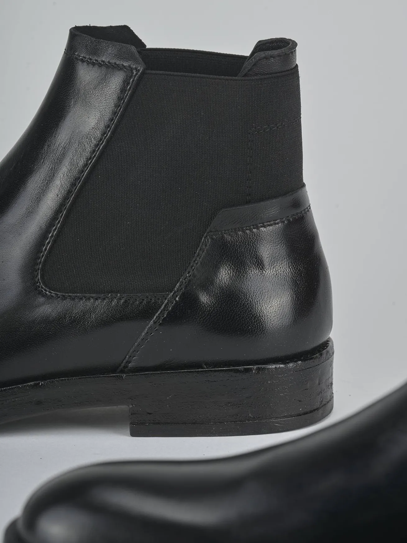 Stivaletti pelle nero