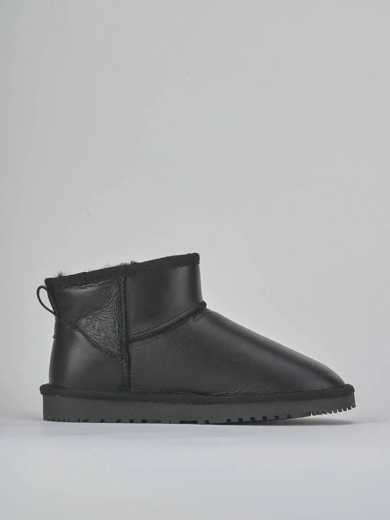 Stivaletti pelle nero