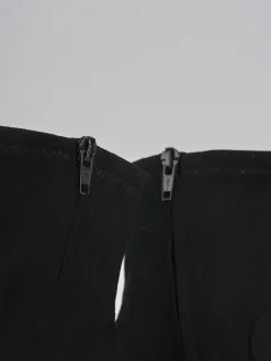 Stivaletti tacco 9cm camoscio nero