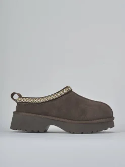 Stivaletti tacco 3cm camoscio testa