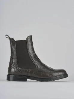 Stivaletti tacco 2cm cocco testa