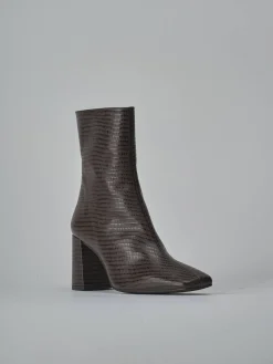 Stivaletti tacco 7cm cocco testa