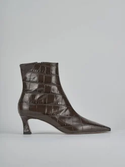 Stivaletti tacco 6cm cocco testa