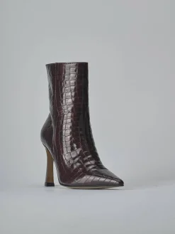 Stivaletti tacco 9cm cocco bordo'