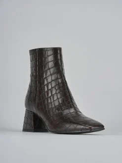 Stivaletti tacco 6cm cocco testa