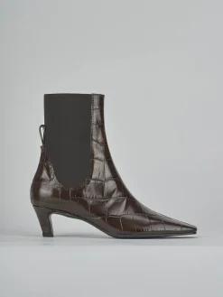 Stivaletti tacco 5cm cocco testa