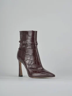 Stivaletti tacco 9cm cocco bordo'