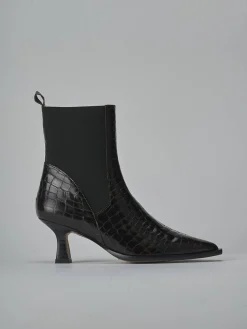 Stivaletti tacco 5cm cocco testa