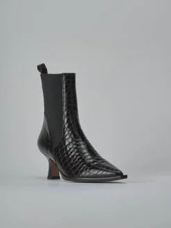 Stivaletti tacco 5cm cocco testa