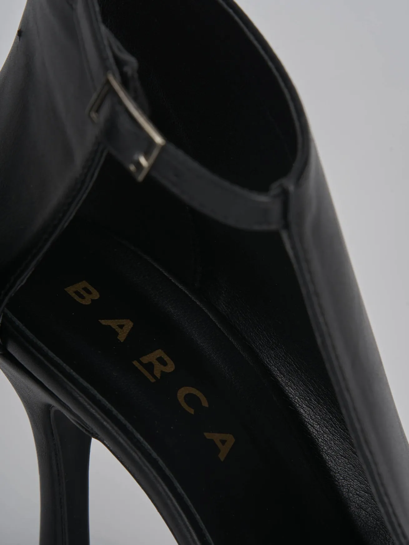 Stivaletti tacco 9cm pelle nero