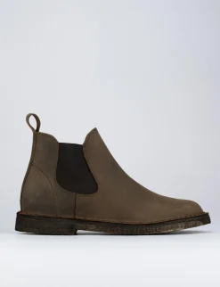 Stivaletti tacco 1cm pelle testa