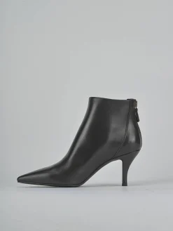 Stivaletti tacco 7cm pelle testa