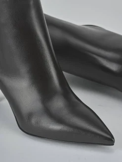 Stivaletti tacco 7cm pelle testa