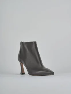 Stivaletti tacco 8cm pelle testa