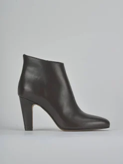 Stivaletti tacco 8cm pelle testa