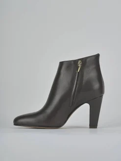 Stivaletti tacco 8cm pelle testa