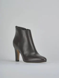 Stivaletti tacco 8cm pelle testa