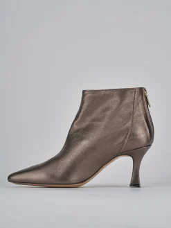 Stivaletti tacco 7cm pelle testa