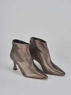 Stivaletti tacco 7cm pelle testa