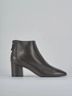 Stivaletti tacco 5cm pelle testa