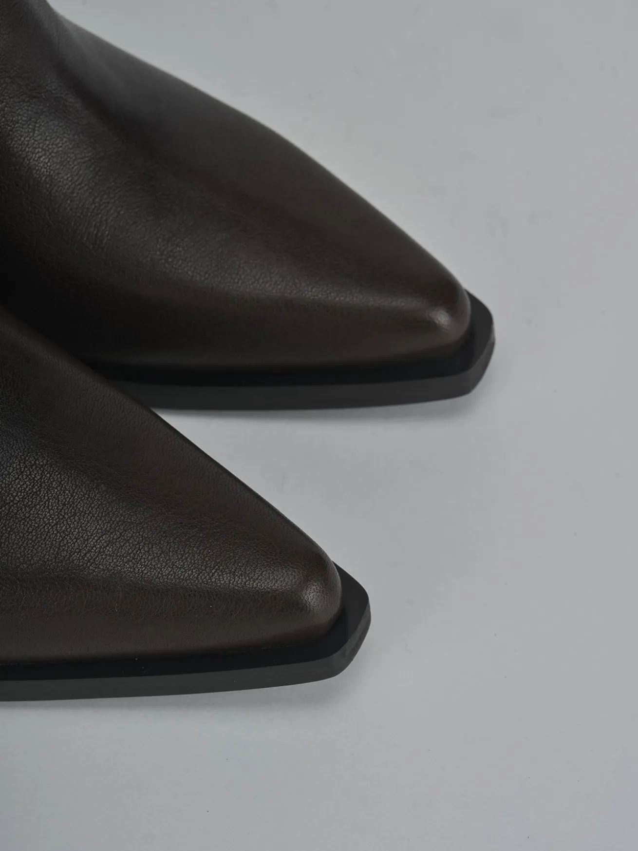 Stivaletti tacco 8cm pelle testa