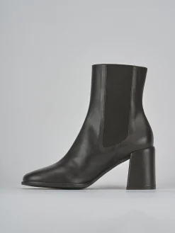 Stivaletti tacco 7cm pelle testa