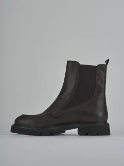 Stivaletti tacco 3cm pelle testa