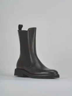 Stivaletti tacco 2cm pelle testa