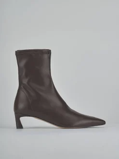 Stivaletti tacco 5cm pelle testa