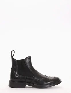 Stivaletto con tacco 3cm nero