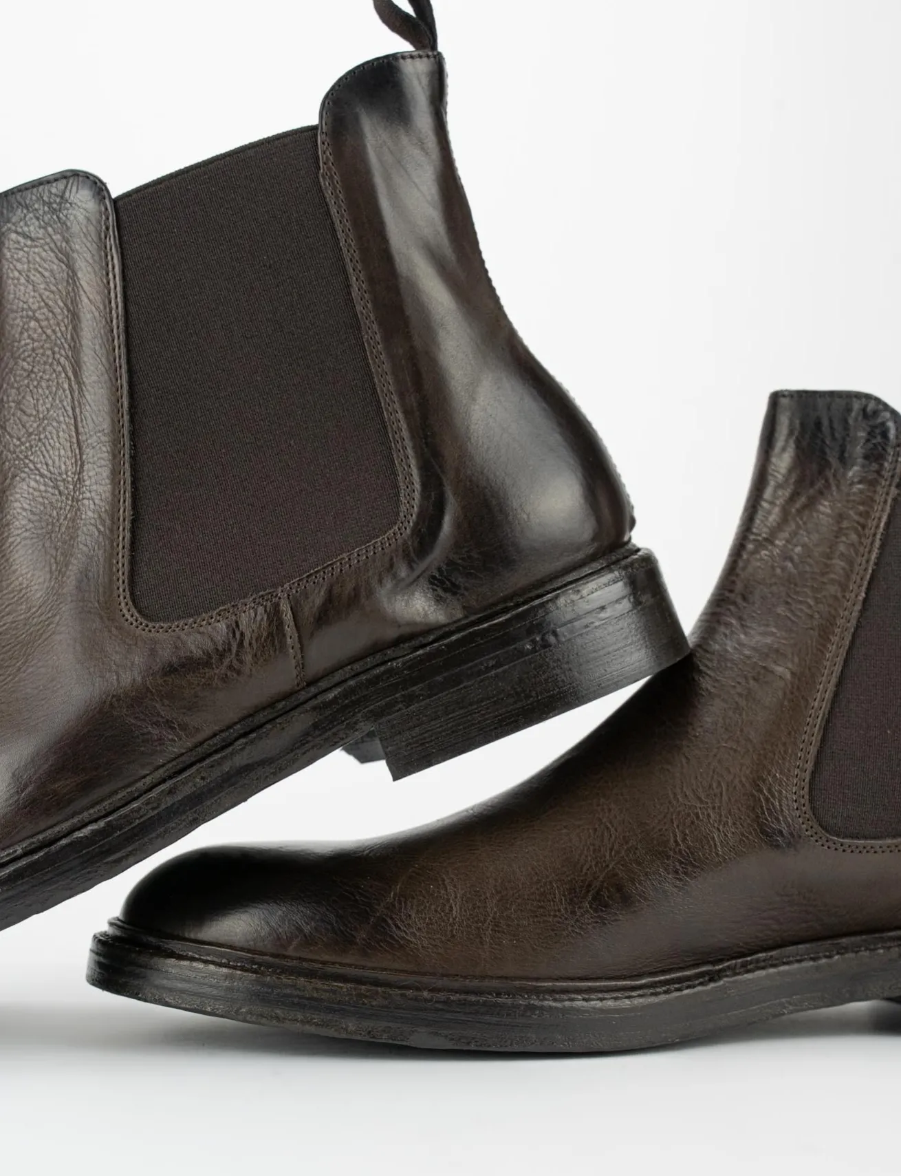 stivaletto tacco 2 cm nero