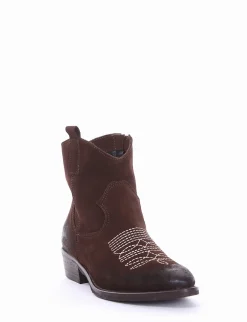 Stivaletto texano tacco 3 cm testa